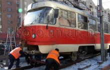 У Києві за два дні зійшли з рейок три трамваї