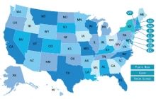 Центральная часть США утонула под снегом