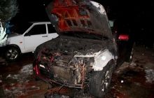 На Закарпатье сожгли автомобиль начальника отдела борьбы с наркотиками