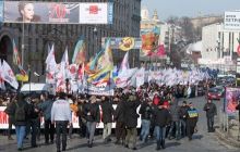 Марш против политрепрессий завершился митингом на Майдане