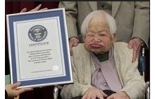 Старейшей женщиной Земли признана японка Мисао Окава (фото)
