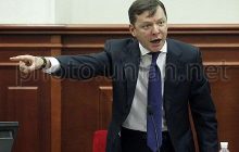 Ляшко заблокировал трибуну Киевсовета