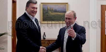 Виктор Янукович, Владимир Путин