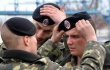 В Крыму 120 воинов пополнили ряды морских пехотинцев