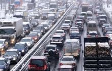 Бельгія через снігопади стоїть у 200-кілометрових заторах