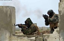Крымские морпехи отбили нападение "террористов"