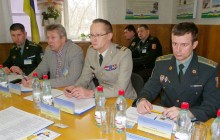 В Житомире прошла рабочая встреча наших военных с французским военным советником