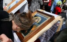 На православной выставке в Ташкенте стала мироточить икона