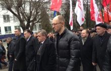Тягнибок, Кличко і Яценюк сьогодні «піднімають» Луцьк (фото)