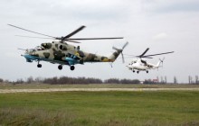 На Херсонщине продолжается боевое слаживание 18-го вертолетного отряда