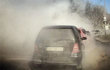 Столичная ГАИ из-за прорыва трубы на 6 дней перекрыла движение