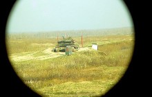 Гвардейские танкисты выполнили стрельбы штатным артиллерийским выстрелом