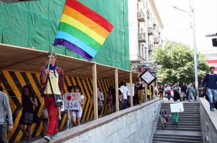 В Тбилиси на акции против гомофобии пострадали 28 человек / Фото: Интерпрессньюс В Тбилиси на акции против гомофобии пострадали 28 человек / Фото: Интерпрессньюс