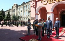 У Національному університеті оборони відкрили меморіальні дошки двічі Герою Радянського Союзу