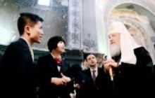 Патриарх Кирилл посетил в Харбине Софийский собор