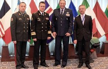 Украинская военная делегация принимает участие в заседании Военного комитета НАТО
