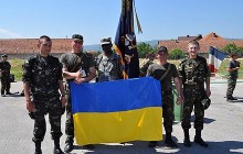 Украинские миротворцы в Косово одолели 25 километров на марш-броске