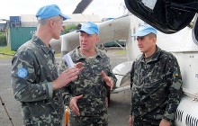 Льотний склад українських миротворців у Конго провів залікові тренажі