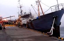На судні, яке згоріло в японському порту, загинули шість росіян (відео)