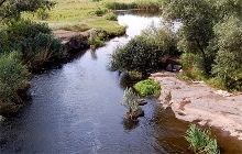 На Кировоградщине для расчистки реки применили уникальную технологию