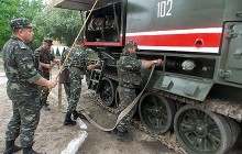 В озброєнні ЗСУ проведено тренування з ліквідації надзвичайних ситуацій