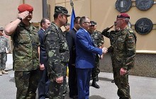 Заступник міністра оборони України привітав українських миротворців у Косово