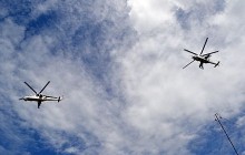 Украинские миротворцы встретили профессиональный праздник в небе Конго