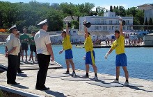 На водній станції Академії ВМС імені Нахімова провели військово-спортивне свято