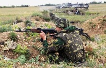 На Черноморском тренировочном центре морской пехоты проходят занятия