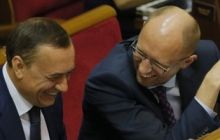 Яценюк объяснил, почему «тушки» есть только в его фракции