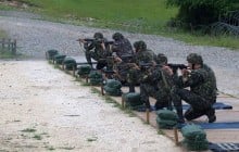 Українські миротворці у Косово тренували стрільбу на американському полігоні
