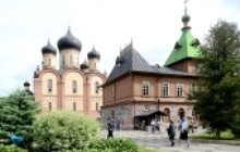 Патриарший визит в Эстонию. Посещение Пюхтицкого монастыря и социального центра в Нарве
