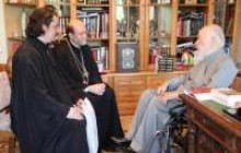 Предстоятель УПЦ встретился с канцлером Свято-Владимирской православной богословской семинарии 