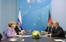 Путин показал Меркель Европу без границ