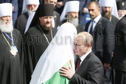 Молебень за участю предстоятелів усіх православних помісних церков і чотирьох президентів розпочався на 20 хвилин пізніше запланованого часу - чекали Путіна