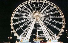 Киевляне с нового колеса обозрения смогут увидеть Чернигов