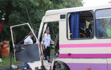 На Волині зіткнулося два автобуси: є жертви. Фото