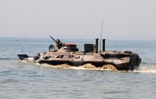 На навчанні “Сі Бриз-2013” відбулося практичне заняття з морської десантної підготовки