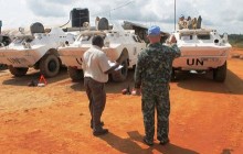 Украинские миротворцы в Либерии сдали «полугодовую проверку» представителям Миссии ООН