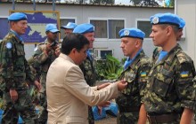 Українським миротворцям у Конго вручили медалі ООН “За службу миру”
