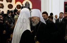 Филарет и Владимир встретились в «Мистецьком арсенале» (фото)