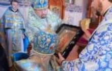 В день праздника Почаевской иконы Божией Матери Предстояталь УПЦ совершил Божественную литургию