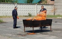 У Львові міліціонери спалили наркотиків на 700 тисяч гривень