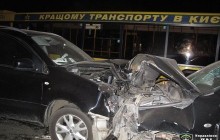 МВС оприлюднило попередню схему ДТП з 7 автомобілями на мосту Патона (фото)