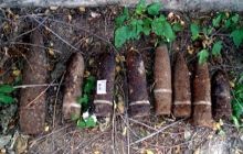 В Днепропетровской области найдено 76 снарядов времен ВОВ