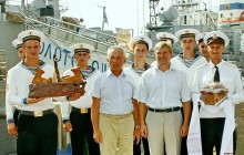 Делегація з Черкащини відвідала підшефний екіпаж судна “Золотоноша”