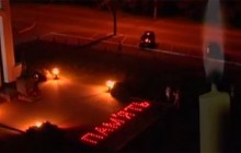 В Україні міліціонери запалили свічки в пам'ять про загиблих колег