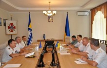 Командование украинских ВМС посетил заместитель командующего Морским компонентом НАТО «Нортвуд»