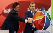 В Любляне презентован логотип Евробаскета-2015