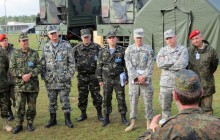 Офицеры войск связи ВС Украины проходят курс НАТО в рамках учений "Комбайнд Эндевор - 2013"